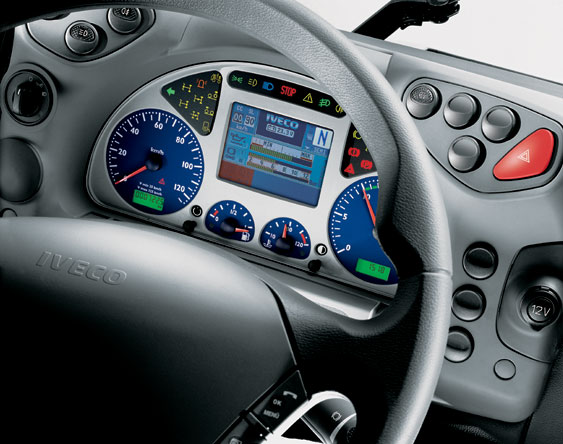 Iveco Stralis dashboard 2002 launch model