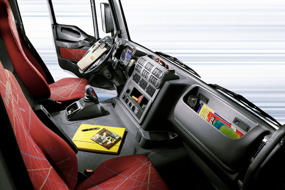 2007 model year Iveco Trakker Interior