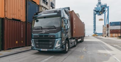Volvo FM 2020 Model Year container transport