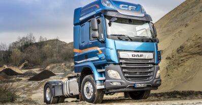 DAF XF with Switchable Front Wheel Drive