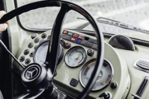 1972 Mercedes Truck steering wheel