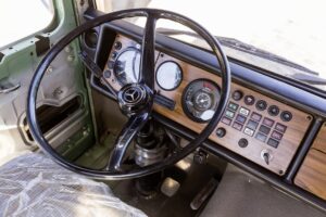 1972 Mercedes Truck Interior
