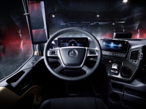 Latest Mercedes Truck Interior