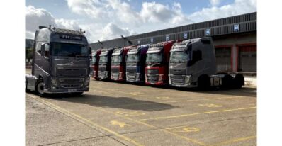 Used Volvo FH Tractor Unit Line Up for MAH UK