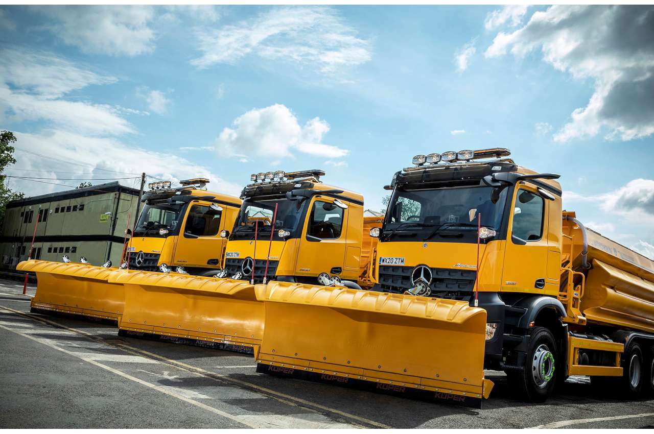 Mercedes Arocs Gritters for COuncil