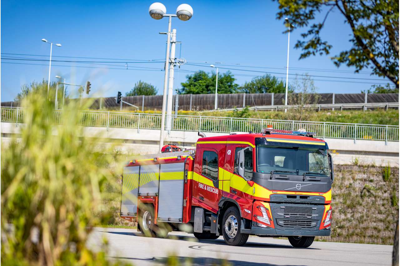 Volvo FMX Fire Truck Complete with Body