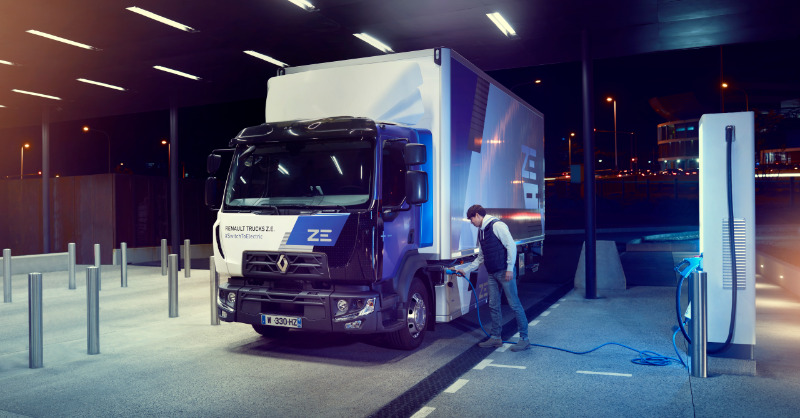 Electric Renault Truck