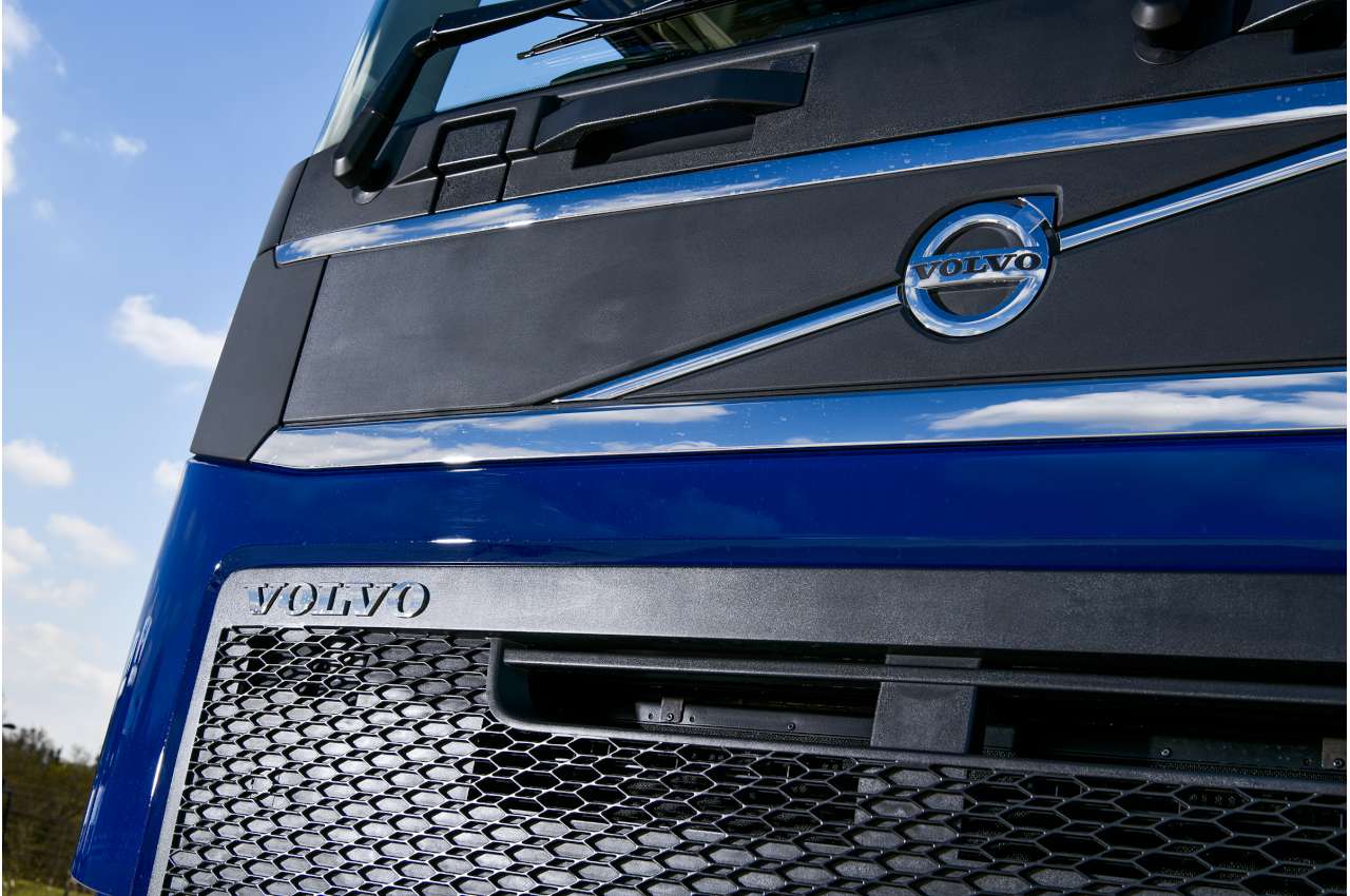 Volvo Trucks Logo on Volvo FH