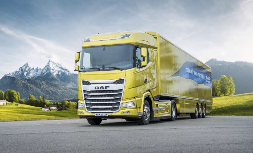 The beautiful design of the New Generation DAF XG