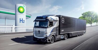Mercedes Hydrogen Truck