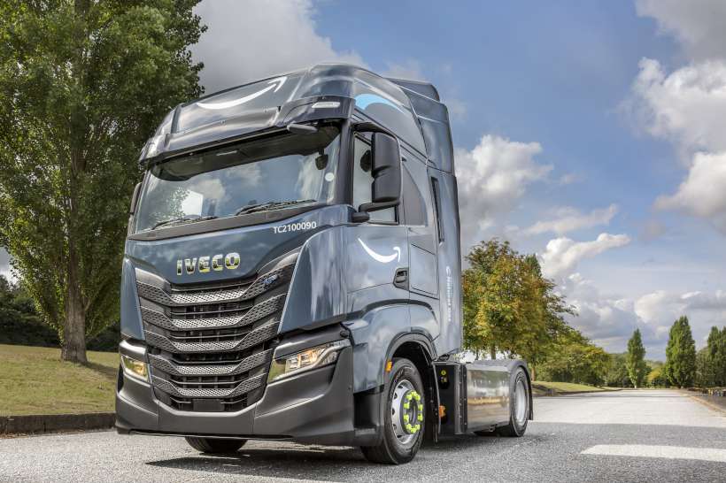 Iveco S-Way Gas Truck Amazon Colours