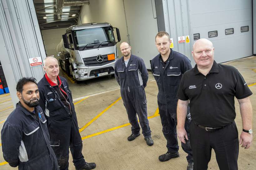 Technicians Mercedes Trucks Midlands Truck & Van
