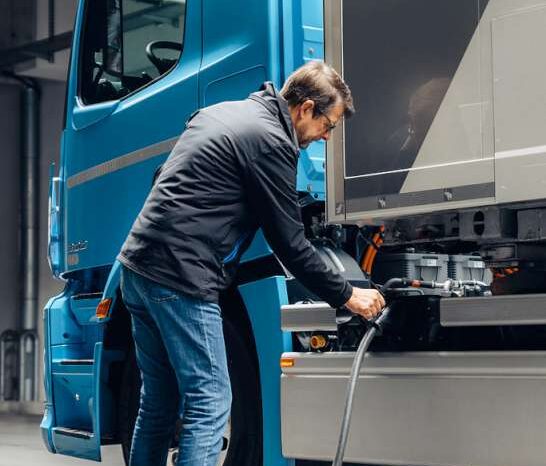 Watch this Space – Electric Truck Advertising for Mercedes eActros when available full