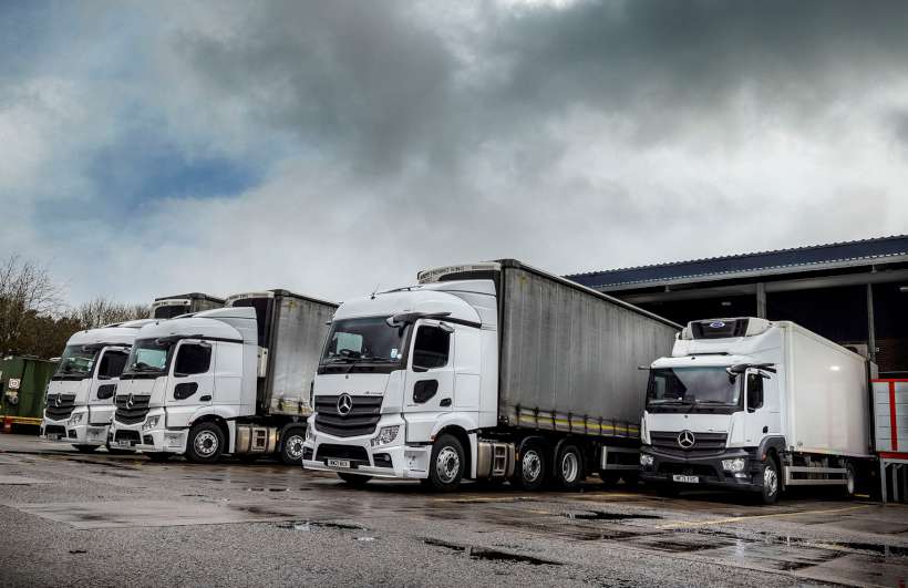 Actros are all 2545 models2