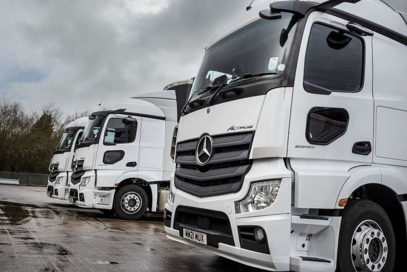 Actros are all 2545 models