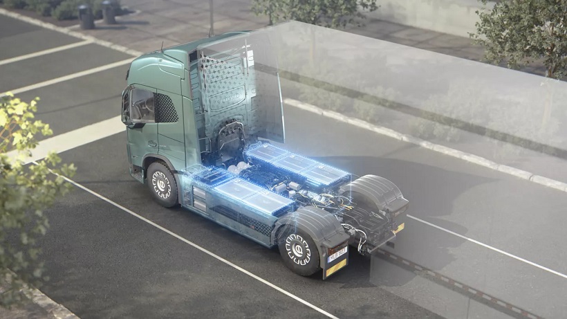 Battery Powered Volvo Truck