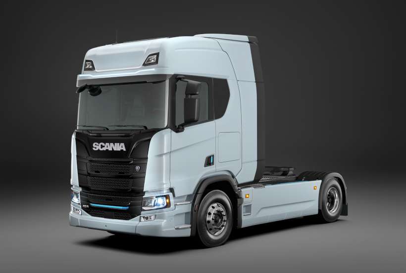 ELectric Scania Tractor Unit