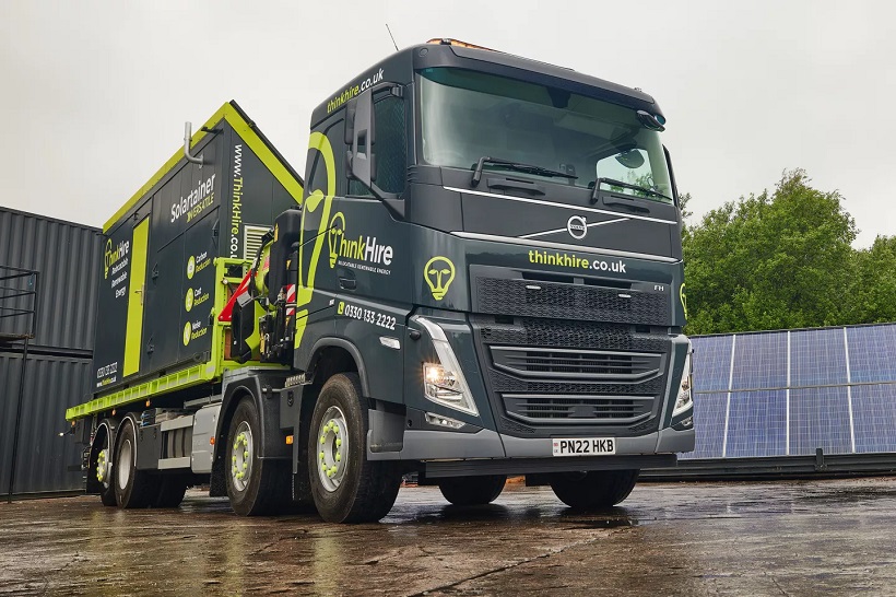 Volvo FH 8x2 in Green