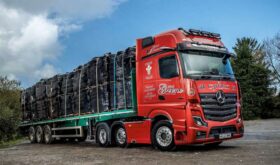 Red Mercedes Actros L
