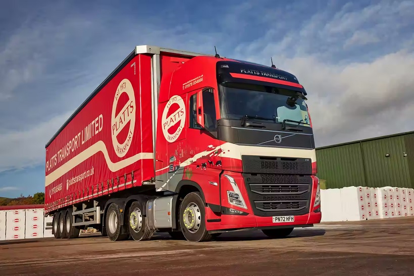 VOlvo FH500 Tractor Unit in red