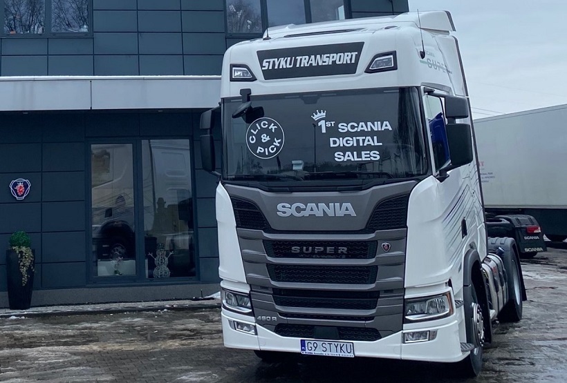 Scania Truck Sold Online