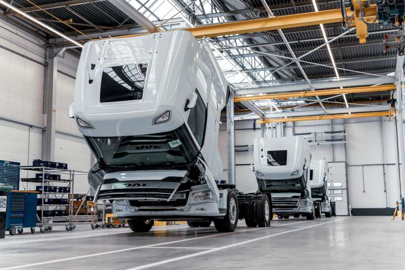 DAF Electric truck manufacturing facility