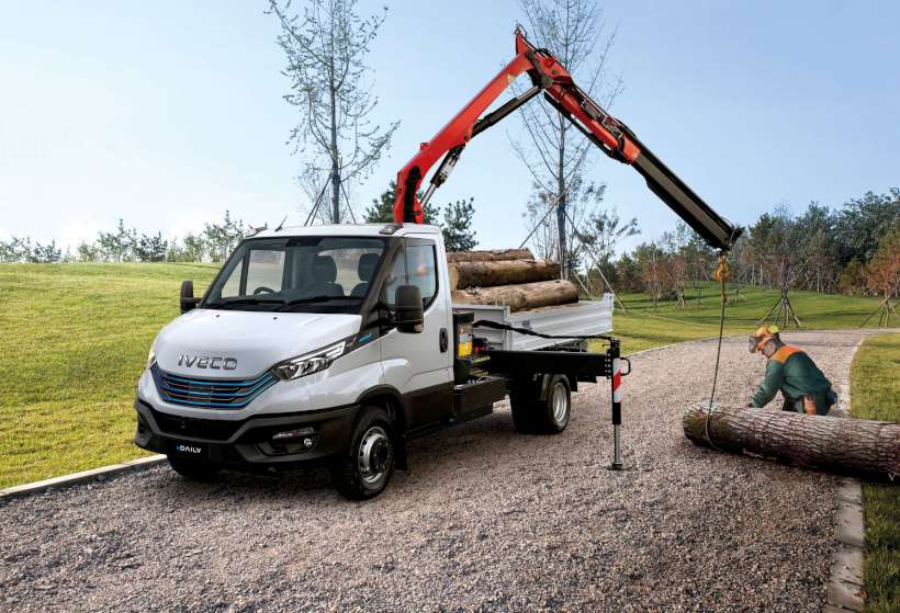 Iveco eDaily with ePTO