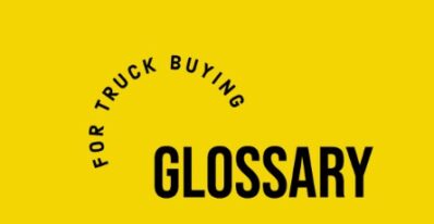 Glossary Truck Buying