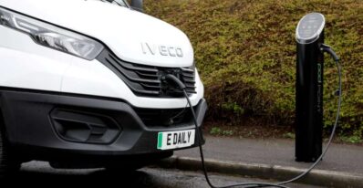 Iveco Edaily charging pod point