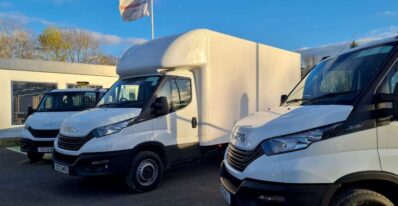 Iveco Daily Luton in White