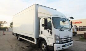 REF 110 – 2013 Isuzu 11 Ton Euro 5 box truck with side and rear tail lifts For Sale