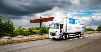 DAF Electric Angel of the North UK
