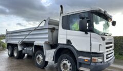 2005 Scania P Series P420 8×4 Double Diff Steel Body full
