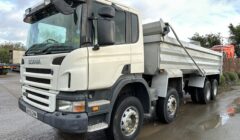 2005 Scania P Series P420 8×4 Double Diff Steel Body full