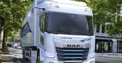 DAF XD Electric and XF Electric tractor uni