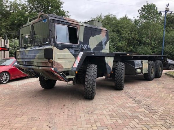 1989 MAN KAT 1 A1 8×8 Truck Ex army wide body