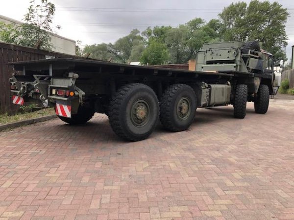 1989 MAN KAT 1 A1 8×8 Truck Ex army wide body full