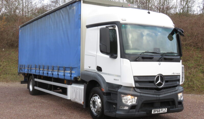 2018 Mercedes Actros 1824 Choice Of Two FROM ONLY 161,000 Kms !! Curtainsider