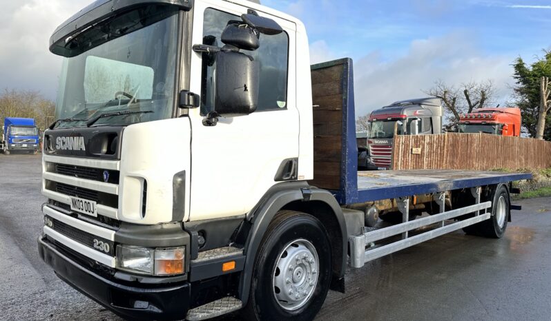 2003 Scania 4 Series 94 230 4×2 Flatbed Day Cab full
