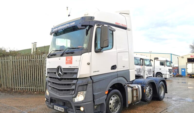 2016 MERCEDES BENZ ACTROS 2545  6×2 HIGH ROOF SLEEPER CAB full