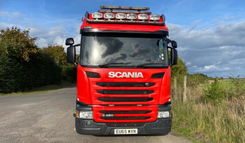Scania G450 26 Tonne Flatbed EU65WXN full