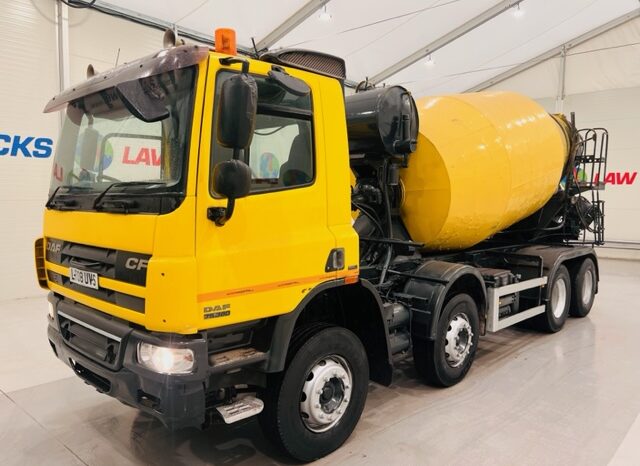 2008 DAF CF75 360 8×4 Day Cab Cement Mixer – Day Cab full
