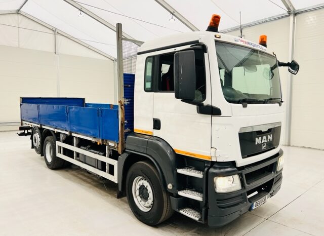2011 MAN TGS 26.360 Dropside Flatbed Manual – Day Cab full