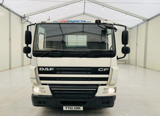 2012 DAF CF75 310 10 Tyre Day Cab Flatbed – Day Cab full