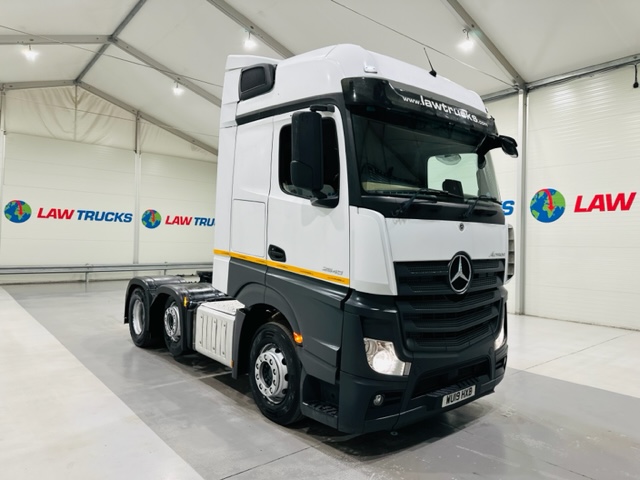 2019 Mercedes Actros 2545 6×2 Midlift Tractor Unit – Sleeper Cab full