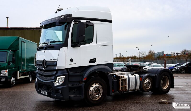 Used Mercedes Actros 2446 LS StreamSpace 6×2/2 Tractor Unit w/ CVH Wet Kit full