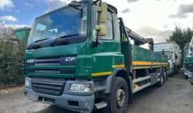 2013 DAF 75.310 26T D/S WITH REAR MOUNTED HMF 1430 CRANE