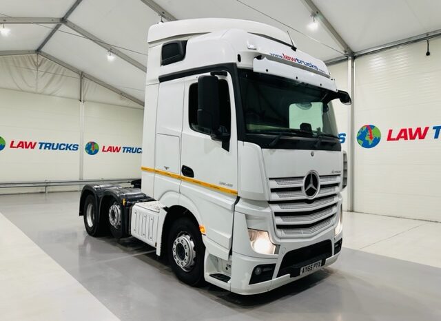 2015 Mercedes Actros 2545 6×2 Midlift Tractor Unit – Sleeper Cab full