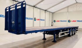 2007 SDC Tri Axle PSK Extendable Flatbed Trailer