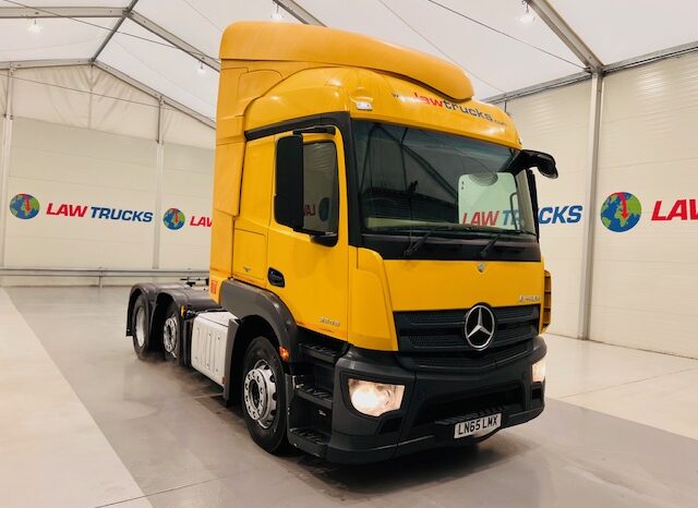 2015 Mercedes Actros 2543 6×2 Midlift Tractor Unit – Sleeper Cab full